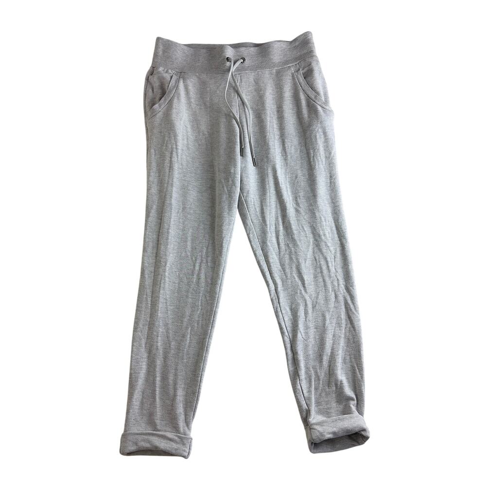 Athleta Luxe Coaster Jogger Pants Size Medium Gray Casual Athleisure Yoga